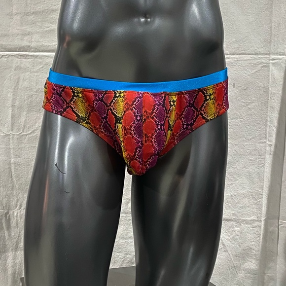 Men’s snakeskin print swimwear - Picture 7 of 7